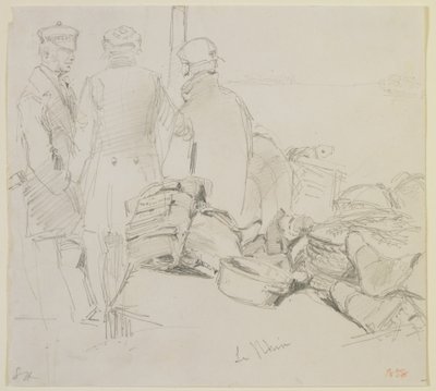 The Rhine, 1858 by James Abbott McNeill Whistler